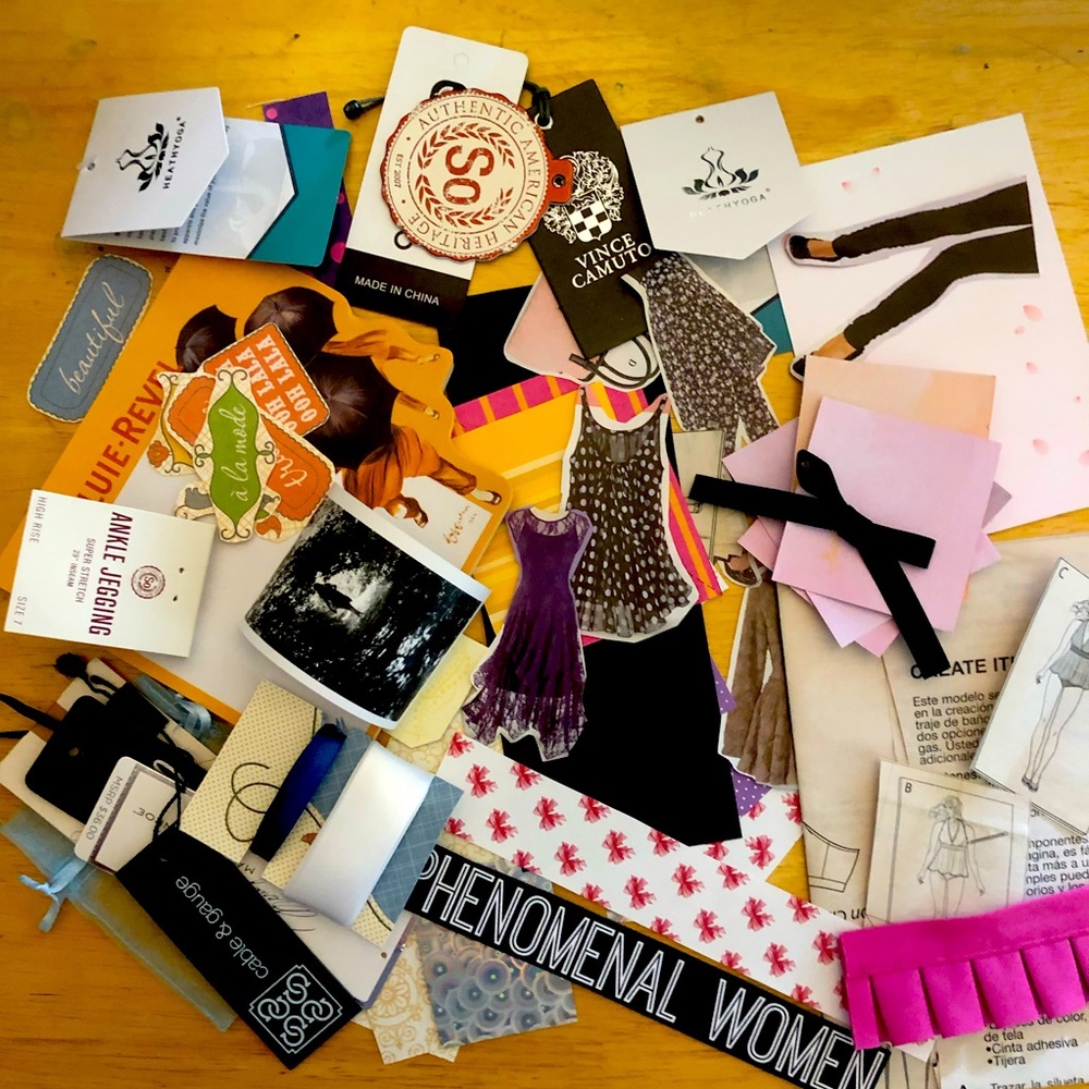 Fashion Ephemera for BuJos & Creative Journaling